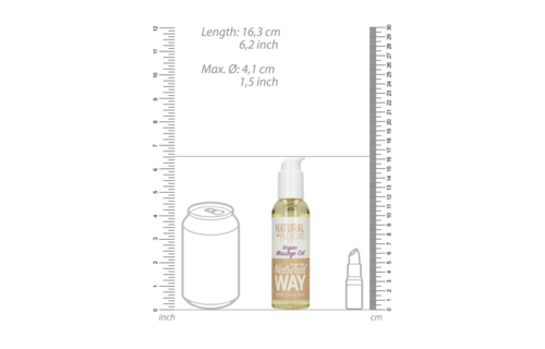 Vegan Massage Oil 150ml | Natural & Pure Care