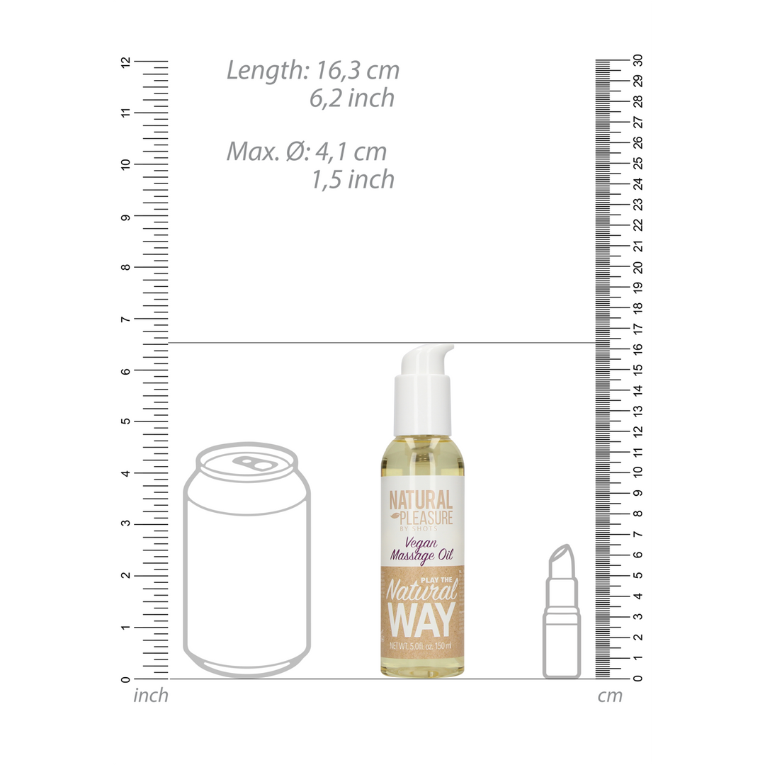 Vegan Massageöl - 5 fl oz / 150 ml