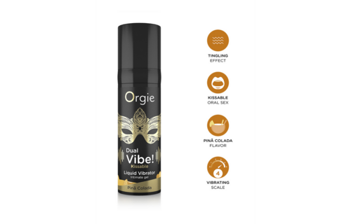 Dual Vibe! Pinã Colada – Tropischer Geschmack & Vibrator 15 ml