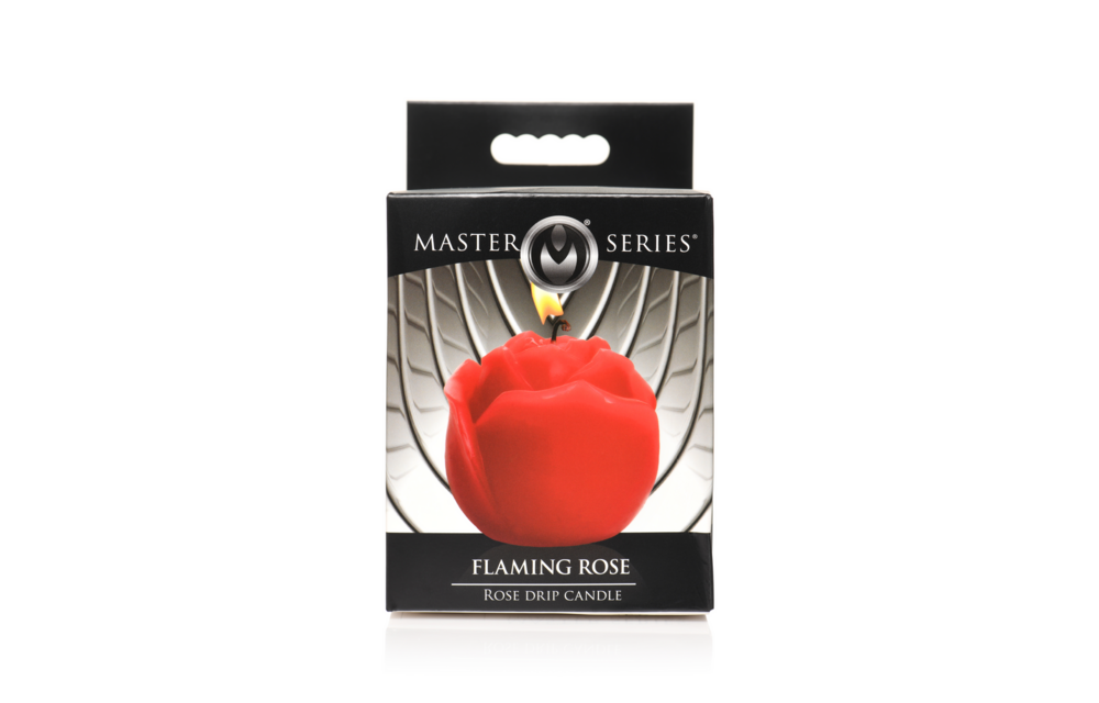 Flaming Rose Druipkaars Rood – Speelse, Verleidelijke Sensatie