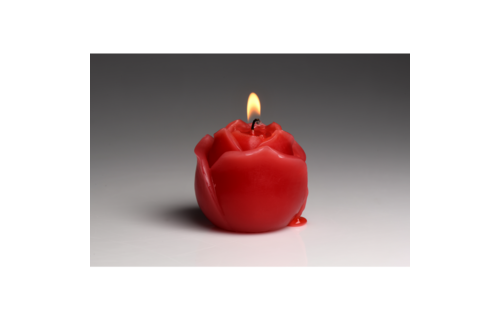Flaming Rose Tropfkerze Rot – Verspielte, verführerische Sensation