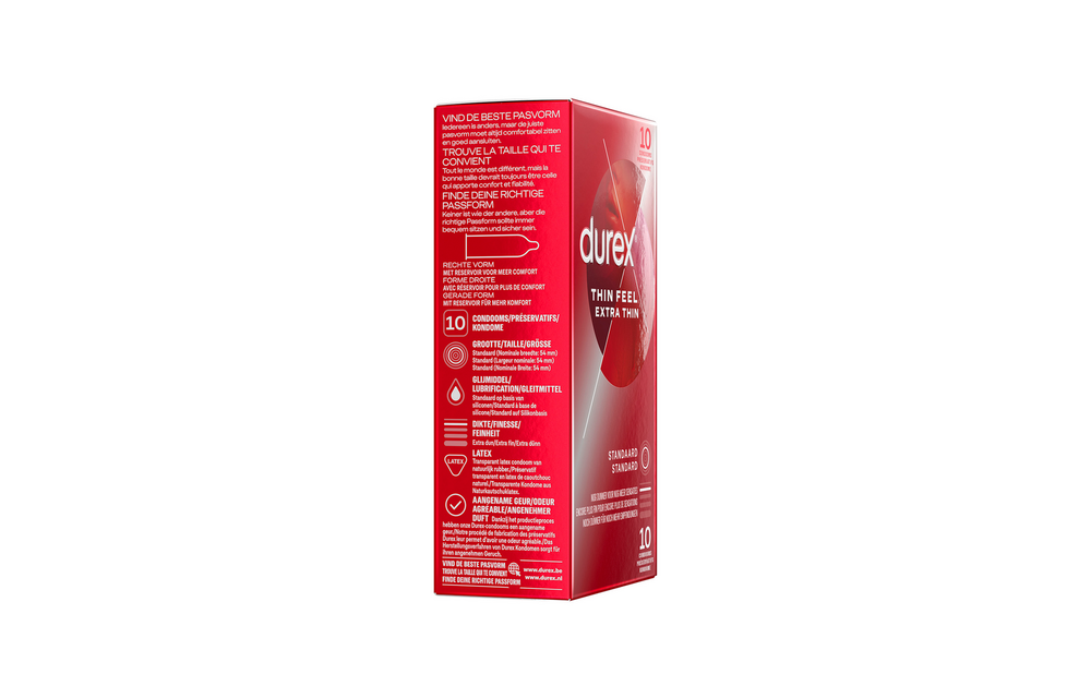 Thin Sensation Extra Thin Condoms - Safe & Comfortable | Durex