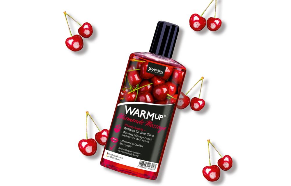WARMup Cherry Lubricant – Seductive & Warming 150ml