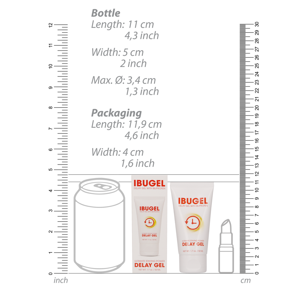 IbuGel - Delay Gel - 2 fl oz / 50 ml