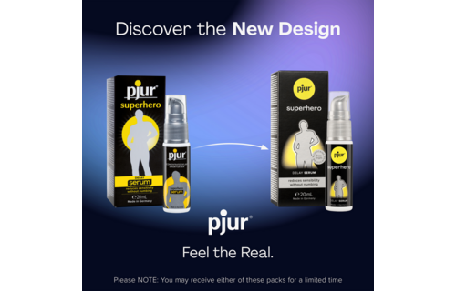 Superhero Verzögerungsserum 20 ml – Lang anhaltende Kontrolle für Männer