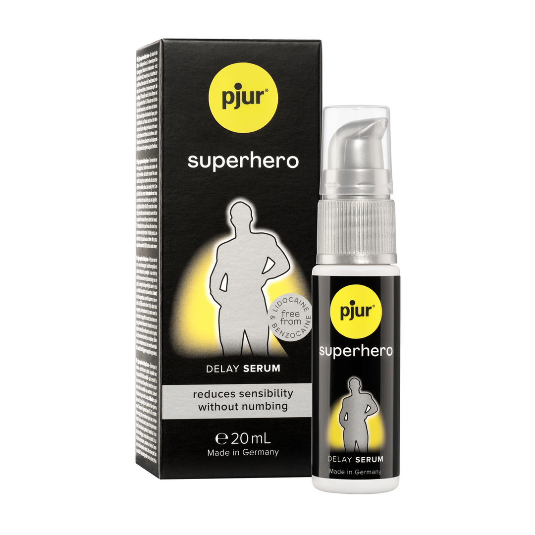 Superhero Delay Serum 20ml – Long-lasting control for men