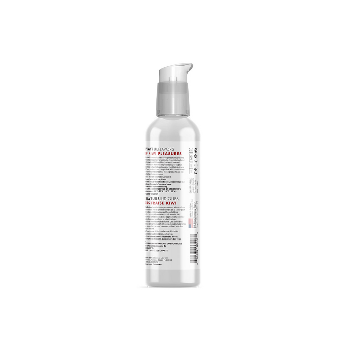 4 In 1 Playful Flavours Lubricant Strawberry-Kiwi 118 ml - Swiss Navy