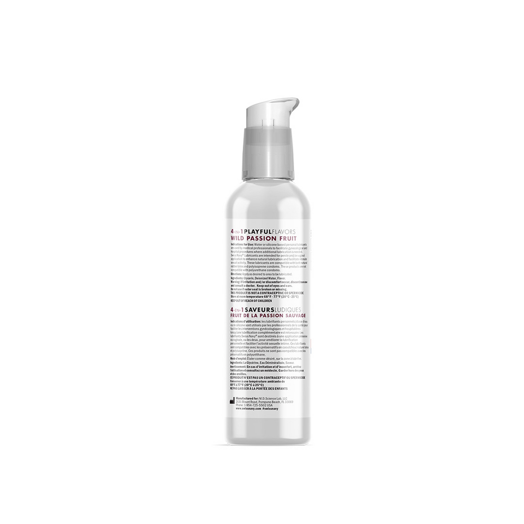 4-in-1 Playful Flavors Gleitmittel Wilde Passionsfrucht 118 ml