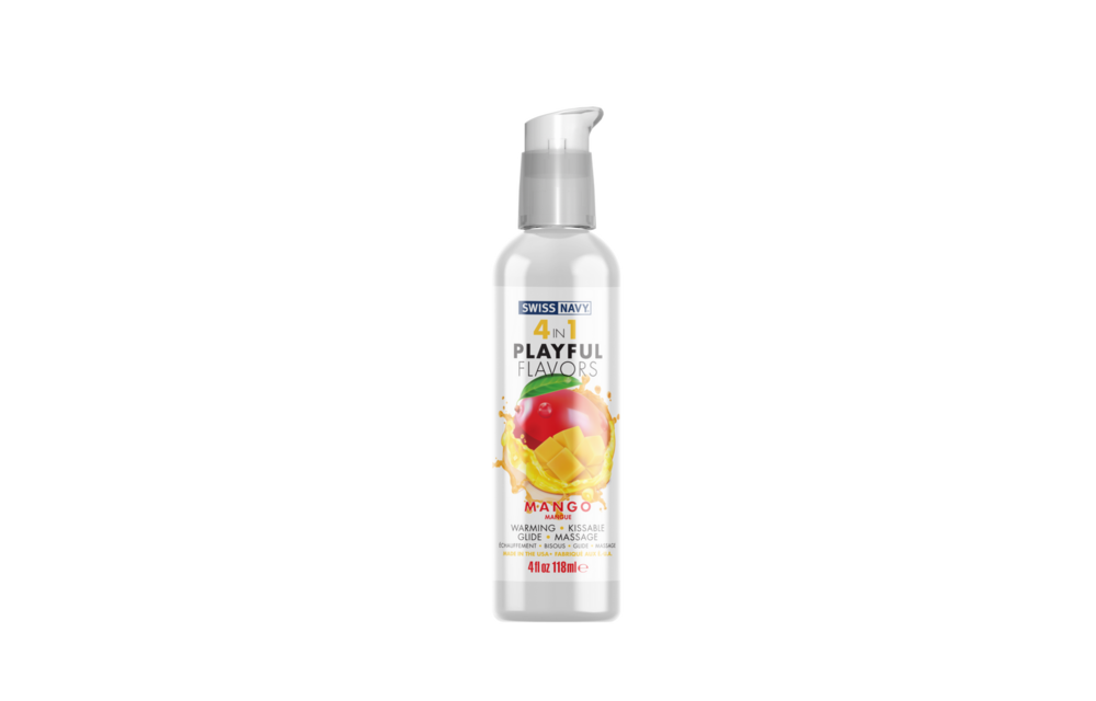 Swiss Navy Mango Lubricant 4-In-1 – Playful & Seductive