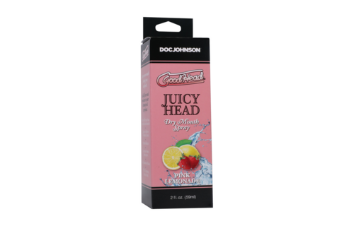 Juicy Head Spray Roze Limonade – Directe Hydratatie Mond