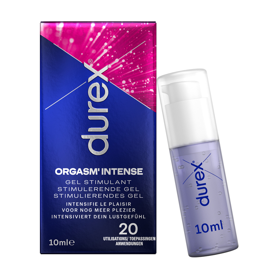 Intense Orgasm Gel 10ml – Durex Strawberry Glijmiddel