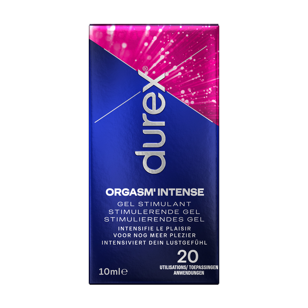 Intense Orgasm Gel 10ml – Durex Strawberry Lubricant