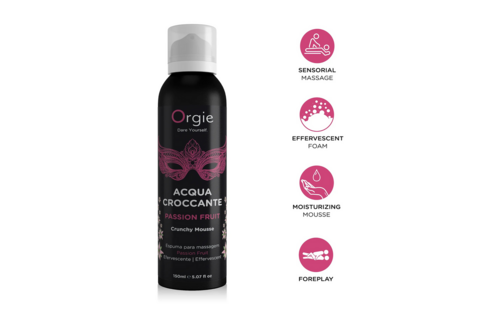 Acqua Croccante Passionsfrucht 150 ml – Feuchtigkeitsspendende sprudelnde Mousse