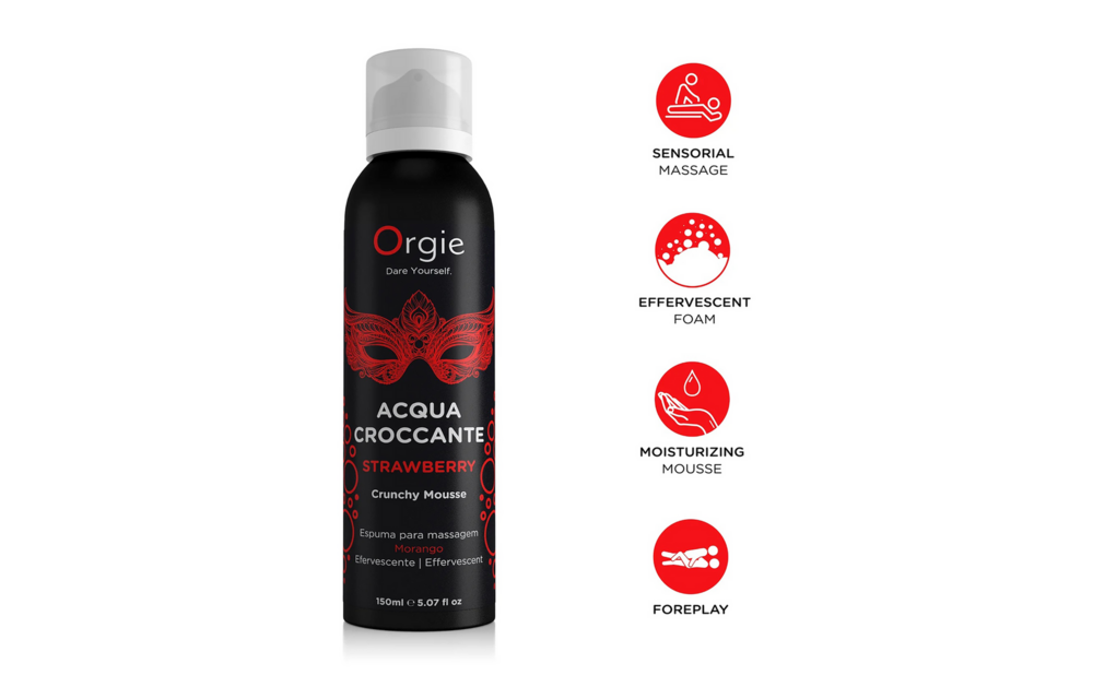 Acqua Crocante Knisperend Massageschuim 150ml | Orgie