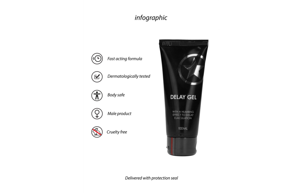 Vertraag Gel 100 ml – Uitgesteld Genot & Meer Controle