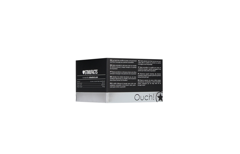 Massagekaars Rozengeur | Luxe & Sensuele Ouch! Candle