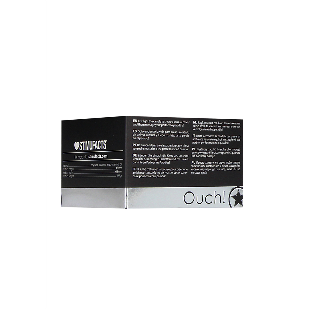 Vanilla Scented Massage Candle | Sensual Oil & Seduction