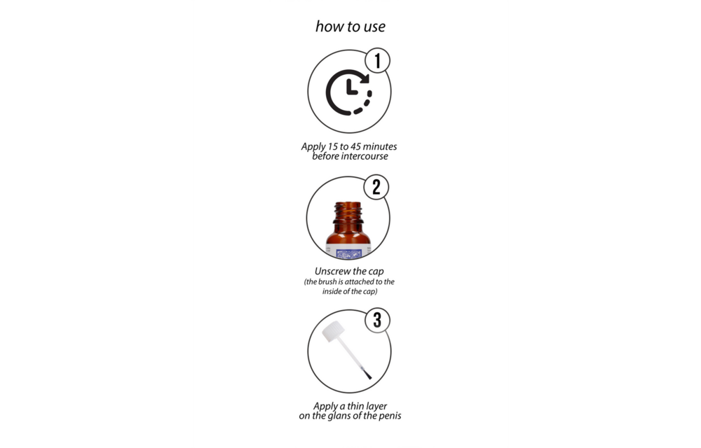 China Brush XL Delay Serum 50ml - Long-lasting Erection