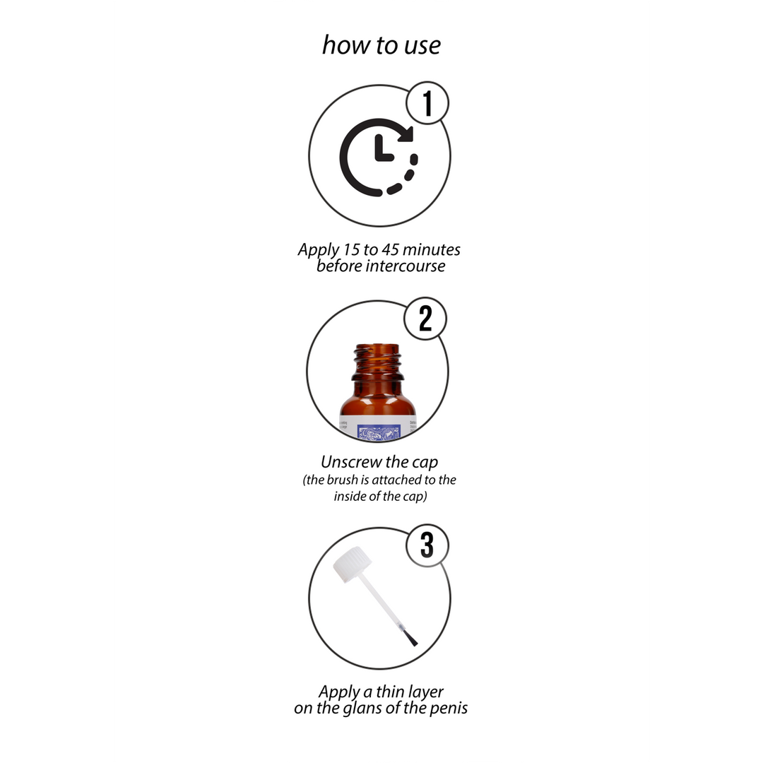 China Brush XL Verzögerungsserum 50 ml – Lang anhaltende Erektion