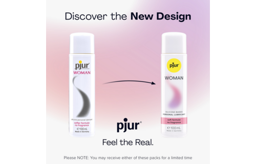 pjur WOMAN Lubricant Silicone-based 100 ml – Silky soft comfort