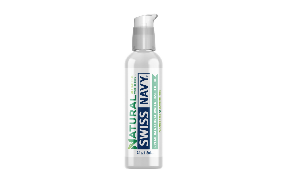 Natural Glijmiddel Waterbasis 118 Ml – Swiss Navy Premium