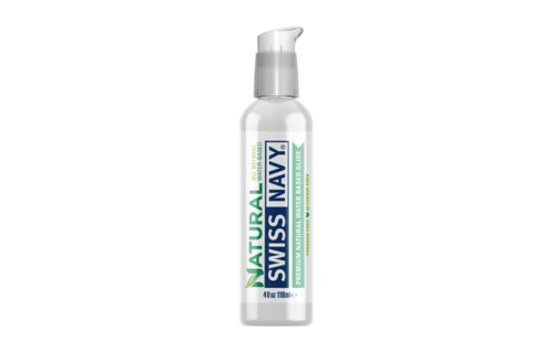 Natural Water-Based Lubricant 118 ml – Swiss Navy Premium