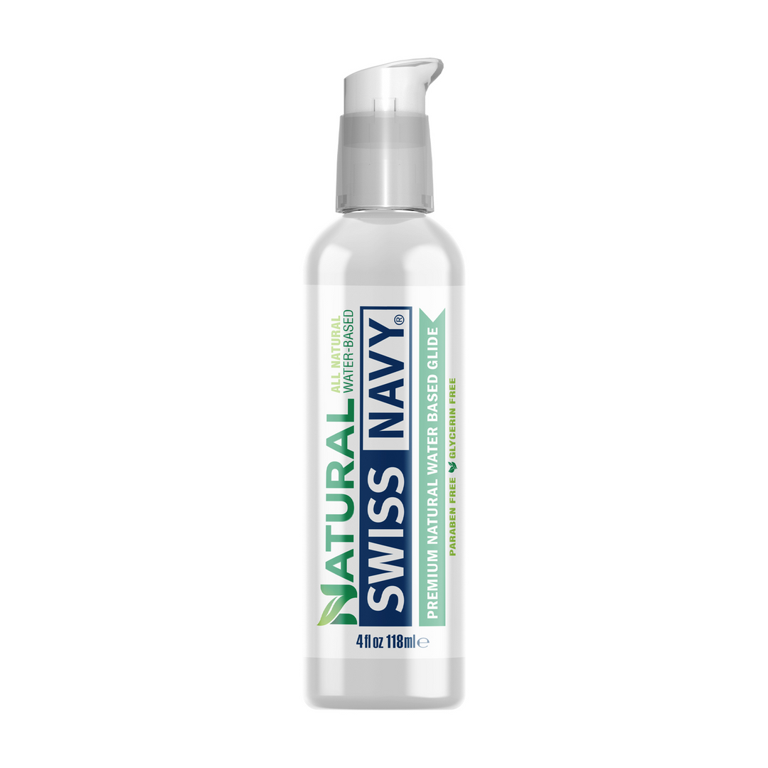 Natural Glijmiddel Waterbasis 118 Ml – Swiss Navy Premium