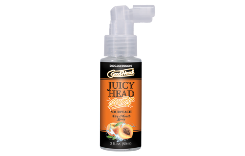 Juicy Head Sour Peach Spray – Moisturise Dry Mouth 60 ml