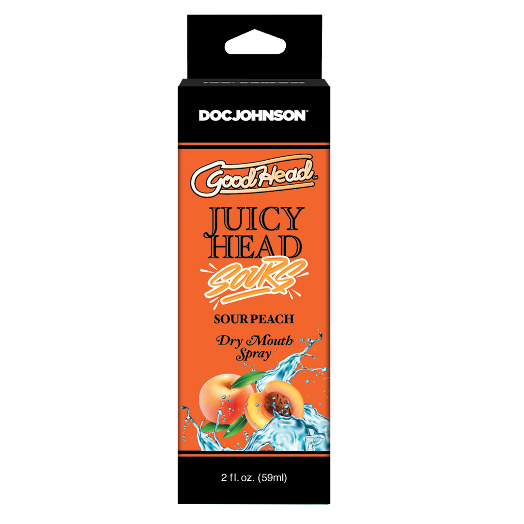 Juicy Head Sour Peach Spray - Hydrateer Droge Mond 60 Ml