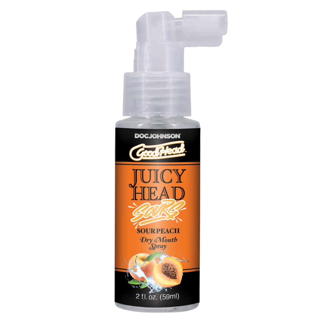 Juicy Head Sour Peach Spray – Moisturise Dry Mouth 60 ml