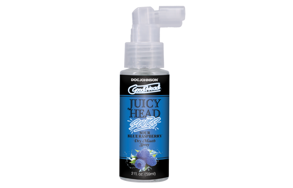 Juicy Head Spray Sour Blue Raspberry – Feuchtigkeit & Frische