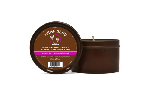 Skinny Dip Massagekerze 170 g | Luxuriöses 3-in-1-Naturöl