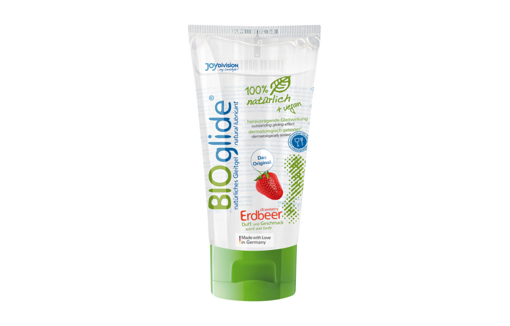Bioglide Vegan Gleitmittel Erdbeere 80 ml – Natürlich & süß