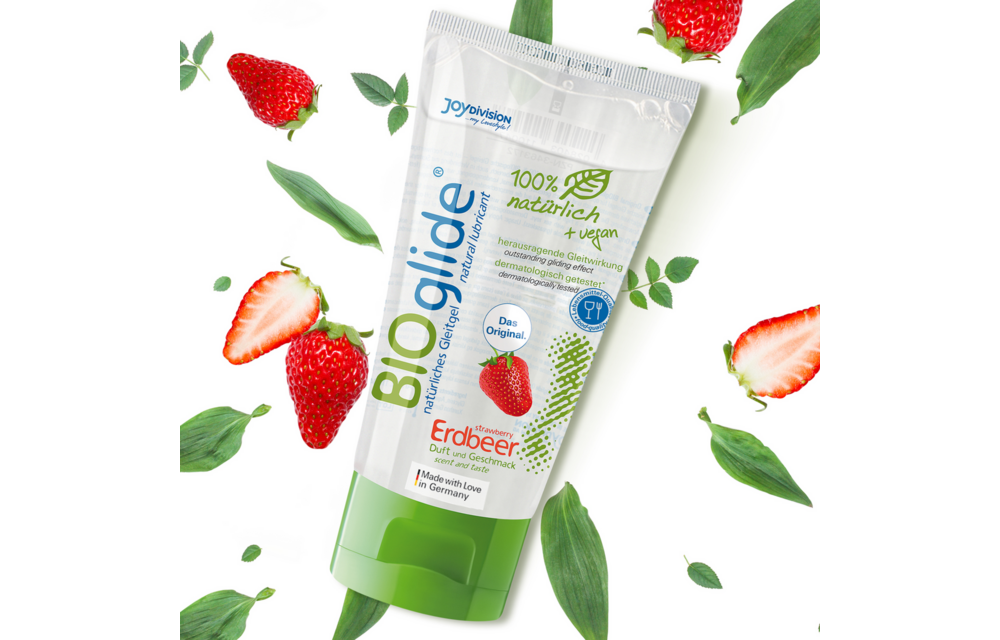 BIOglide - Veganes Gleitmittel mit Geschmack - 3 fl oz / 80 ml