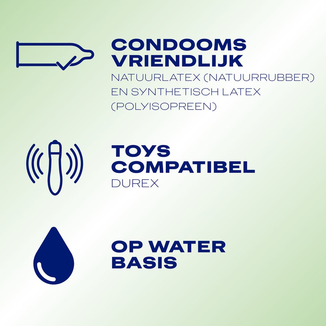 Durex Natuurlijke Gel Glijmiddel 100 Ml | Zacht & Zorgeloos