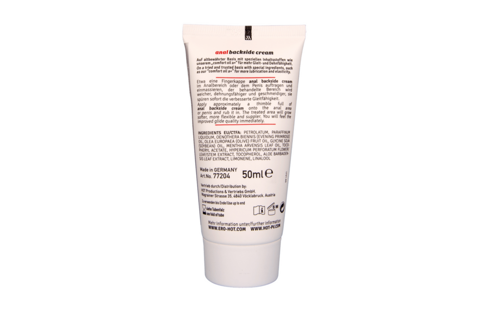 Backdoor Cream 50 ml – Komfort & Genuss für Analsex