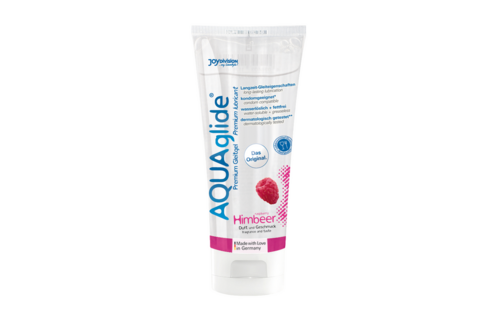 AQUAglide Neutral - Aromatisiertes Wasserbasiertes Gleitmittel - Himbeere - 3 fl oz / 100 ml
