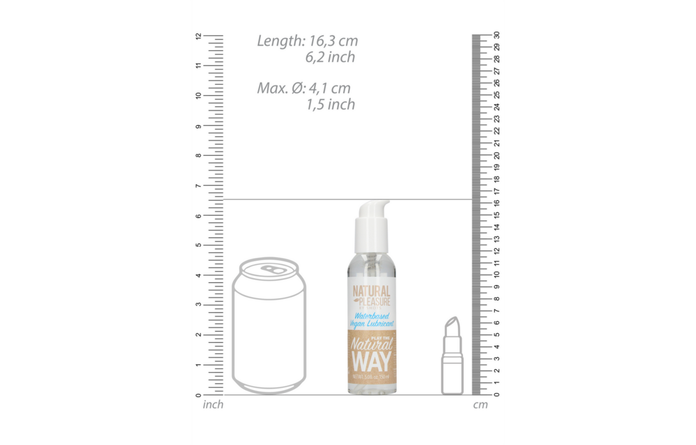 Veganes Gleitmittel auf Wasserbasis 150 ml – Natürlich & sicher