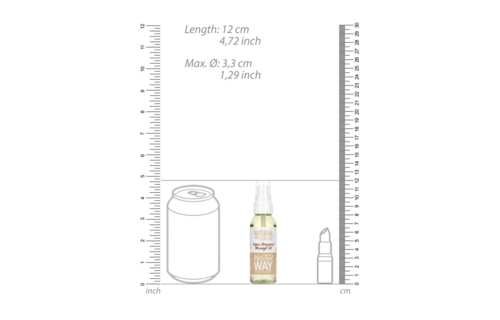 Vegan Bergamot Massage Oil 50 ml | Natural & Pure