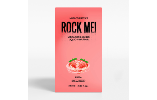 Vloeibare Vibrator - Aardbei - 0,68 fl oz / 20 ml