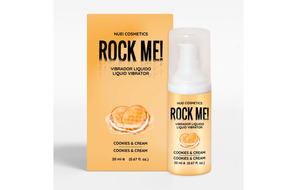 Flüssiger Vibrator Cookies & Cream – Vegan & Anregend 20 ml