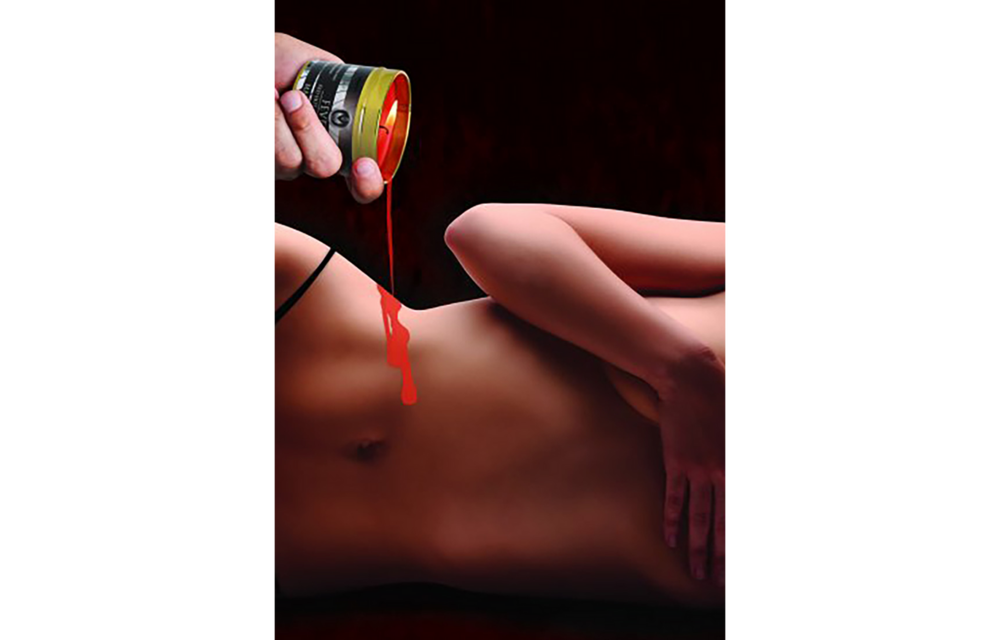 Fever Red Hot Wax Paraffin-Kerze – Sinnliche erotische Kerze