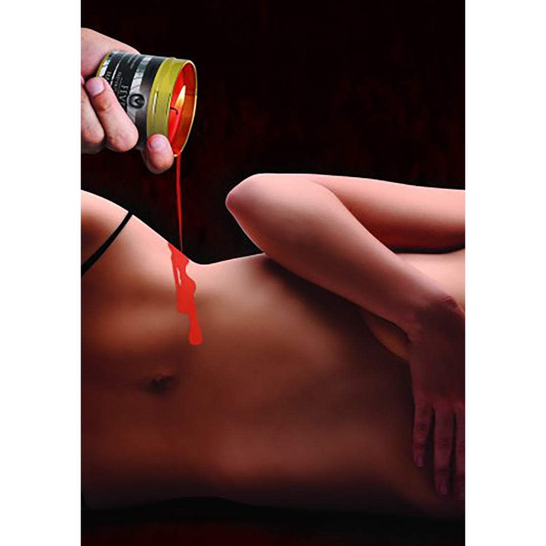 Fever Red Hot Wax Paraffin-Kerze – Sinnliche erotische Kerze