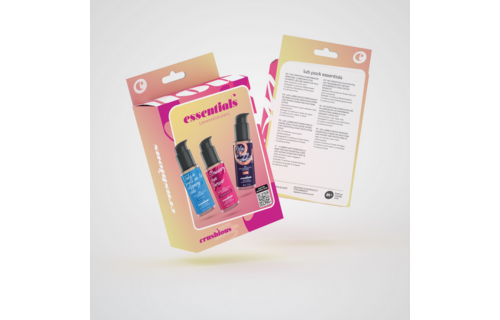 Essentials 3-Piece Lubricant Set | Natural & Safe Pleasure