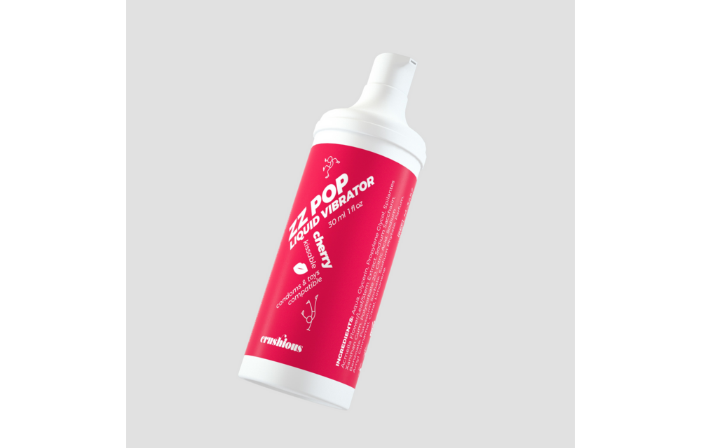 ZZ Pop Cherry - Kissable Liquid Vibrator | Intense Sensations