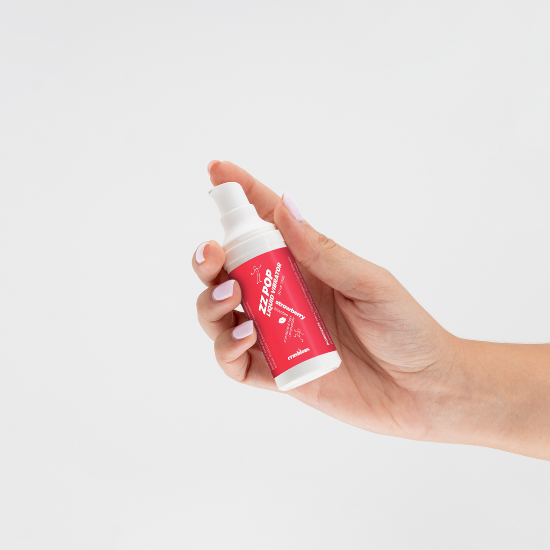 ZZ Pop Kusbare Vibrator Aardbei – Prikkelend Genot 30ml