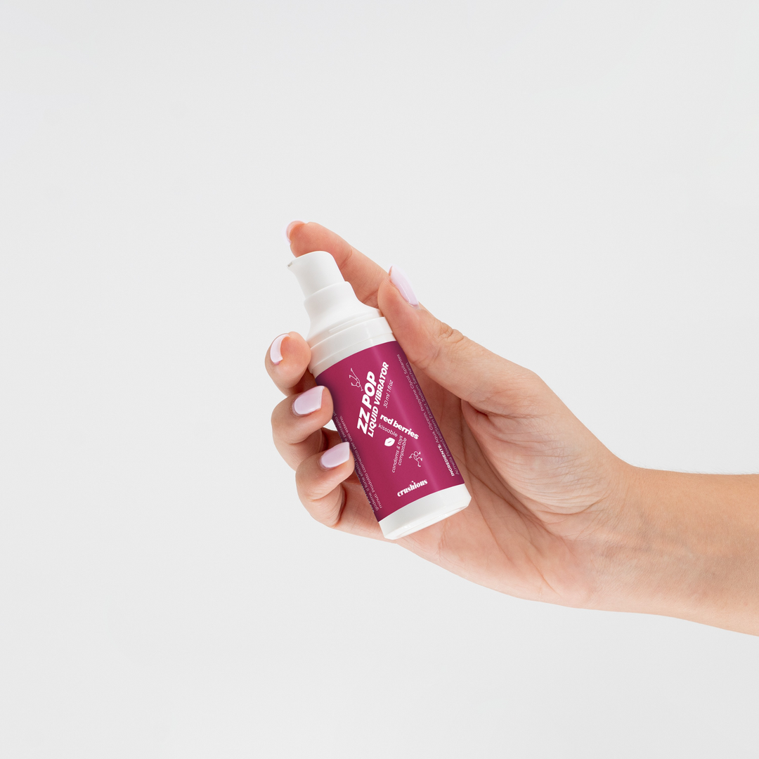 ZZ Pop - Küssbarer Flüssig-Vibrator - Rote Beeren - 1 fl oz / 30 ml