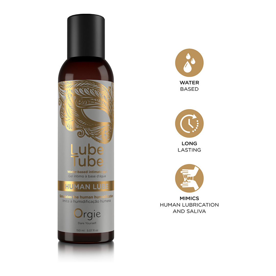 Human Lube Waterbased Intiem Gel 150 Ml – Natuurlijk & Ultraglad