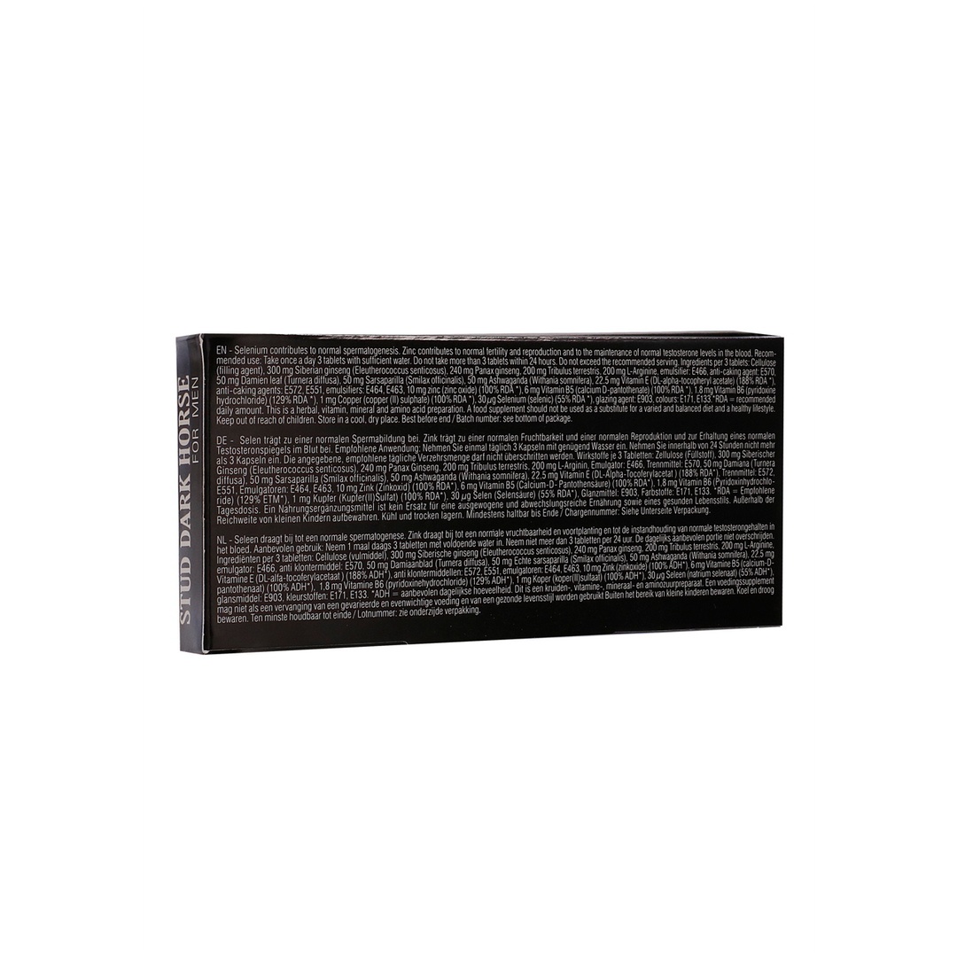 Stud Dark Horse Erektionspillen – Natürlich stark & vital