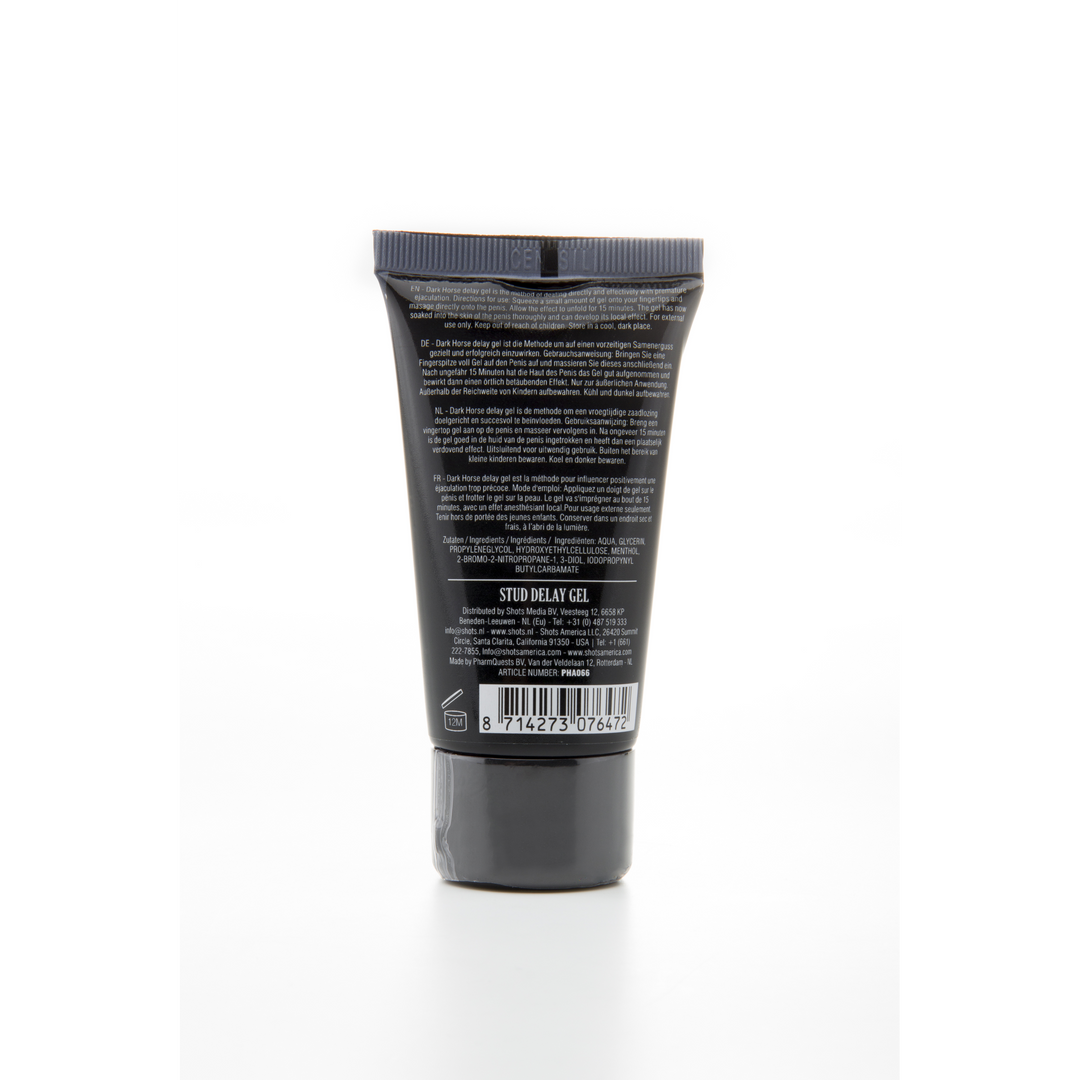 Dark Horse Delay Gel 50 ml – Delay and Control